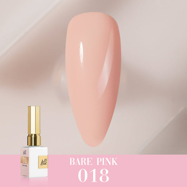  LDS Color Craze Gel Nail Polish - 018 Bare Pink - 0.5oz by LDS COLOR CRAZE sold by DTK Nail Supply