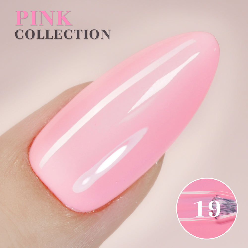 LAVIS P19 - Gel Polish 0.5 oz - Pink Collection