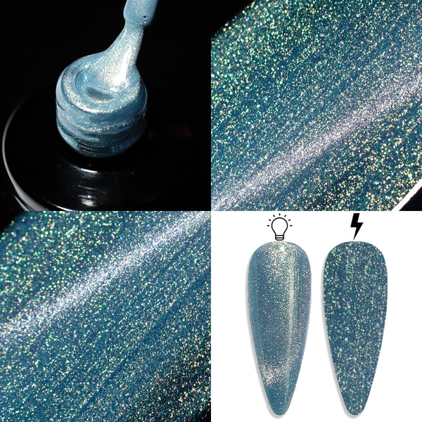 LDS 19 - Gel Polish 0.5 oz - Pearl Veil Cat Eyes