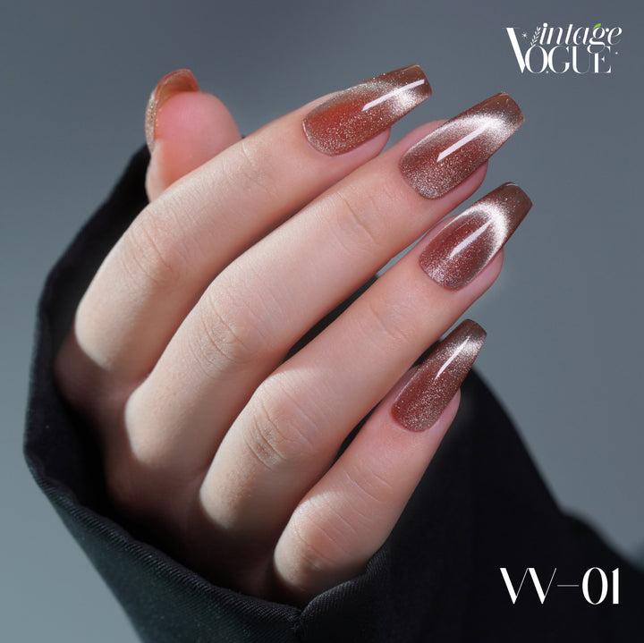 LDS VV CE - Set 12 Colors - Vintage Vogue Cat Eye Gel Polish Collection