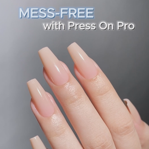 LAVIS Press On Pro - Coffin Medium Ombre Colors