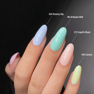 LDS Color Craze Gel Nail Polish - 273 Cupid's Blush - 0.5oz