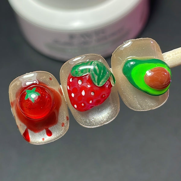 LAVIS C02 (Ver2) - 20 - Gel Polish 0.5 oz - Scarlet Bloom Collection