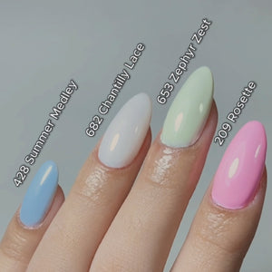 LDS Color Craze Gel Nail Polish - 209 Rosette - 0.5oz