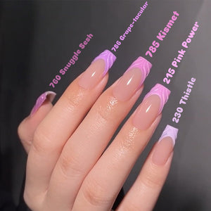 LDS Color Craze Gel Nail Polish - 215 Pink Power - 0.5oz