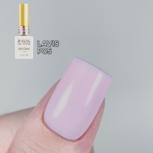 LAVIS P05 - Gel Polish 0.5 oz - Pink Collection