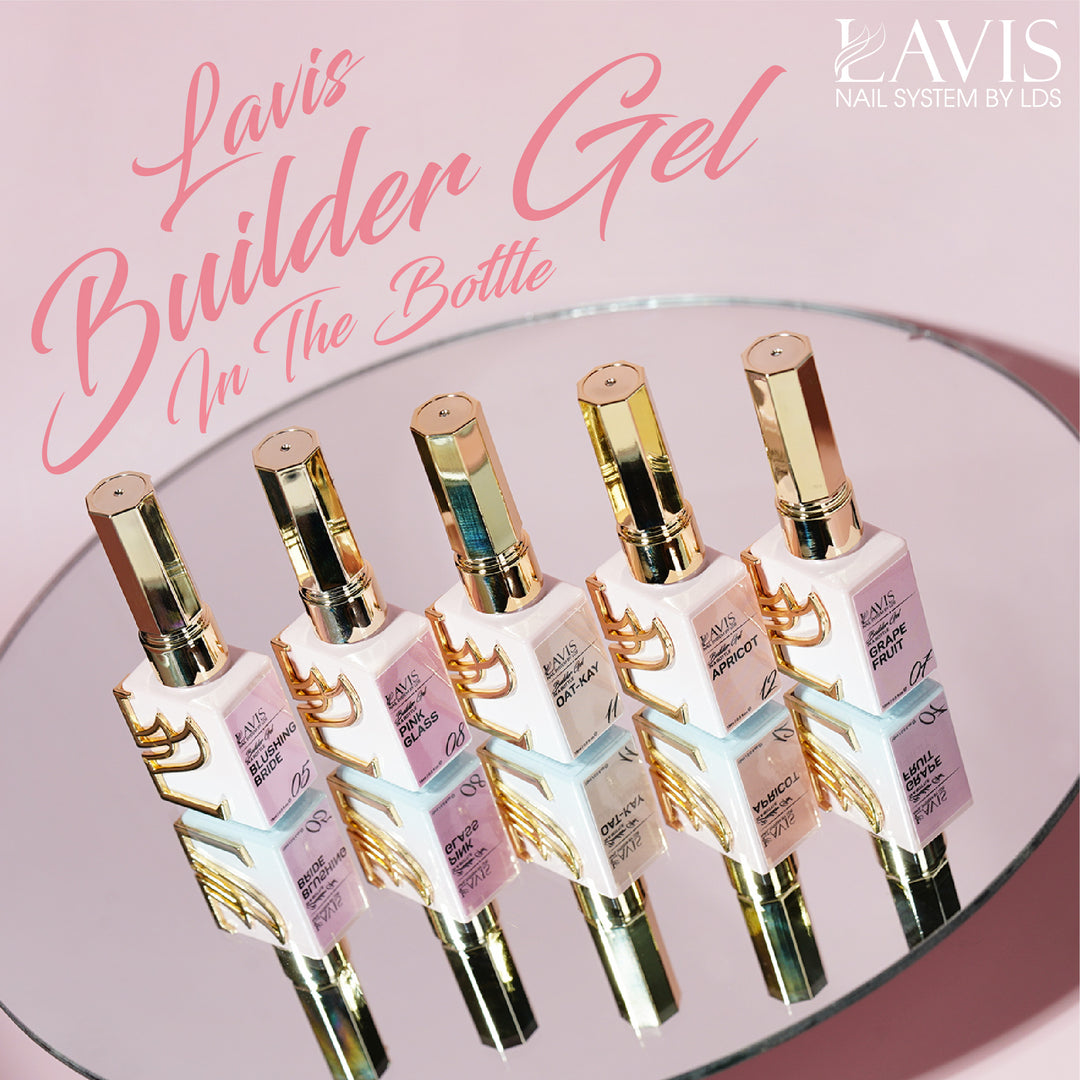 LAVIS Builder Gel In The Bottle - B34 - Gel Polish 15ml