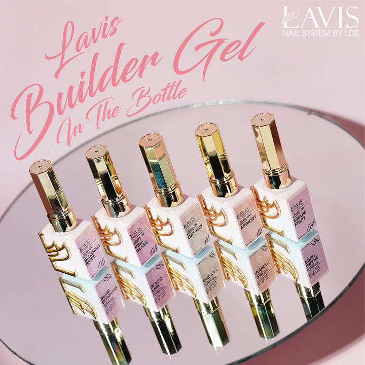 LAVIS Builder Gel In The Bottle - B11 Oat-Kay - Gel Polish 15ml