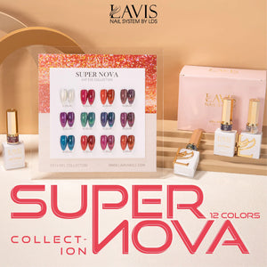 LAVIS Cat Eyes CE14 - 03 (Ver1) - Gel Polish 0.5 oz - Super Nova Collection