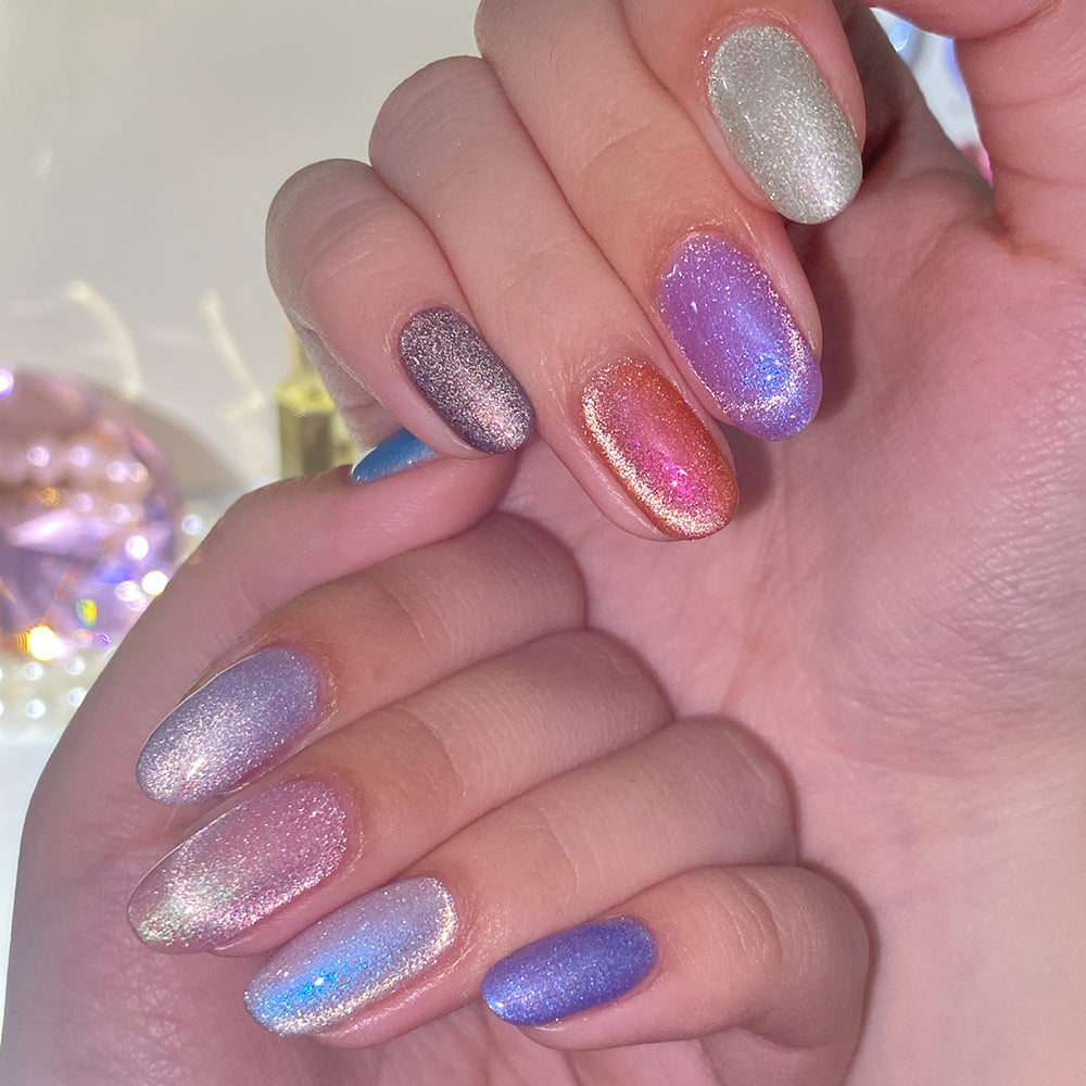 LAVIS Cat Eyes CE12 - 04 (Ver1) - Gel Polish 0.5 oz - Artic Jewel Collection