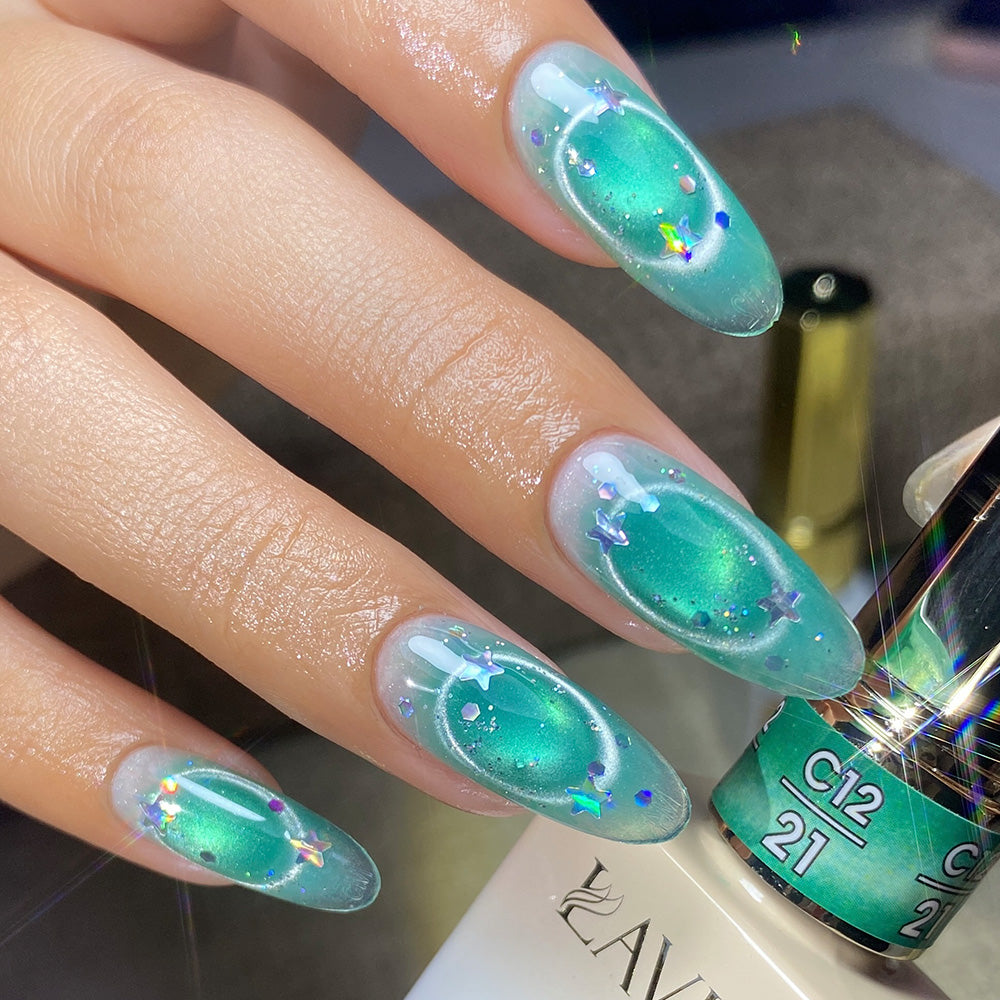 LAVIS Cat Eyes C12 - 21 - Gel Polish 0.5 oz - Candy Quartz Collection