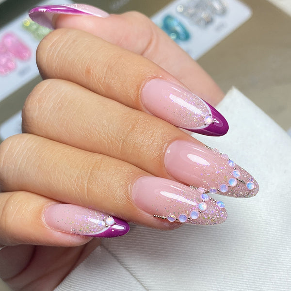 LDS Color Craze Gel Nail Polish - 407 Winter Bloom - 0.5oz