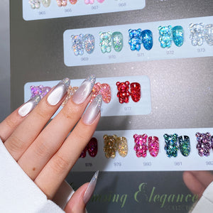 LDS Set of 18 Gel Colors - Shimmsing Elegance