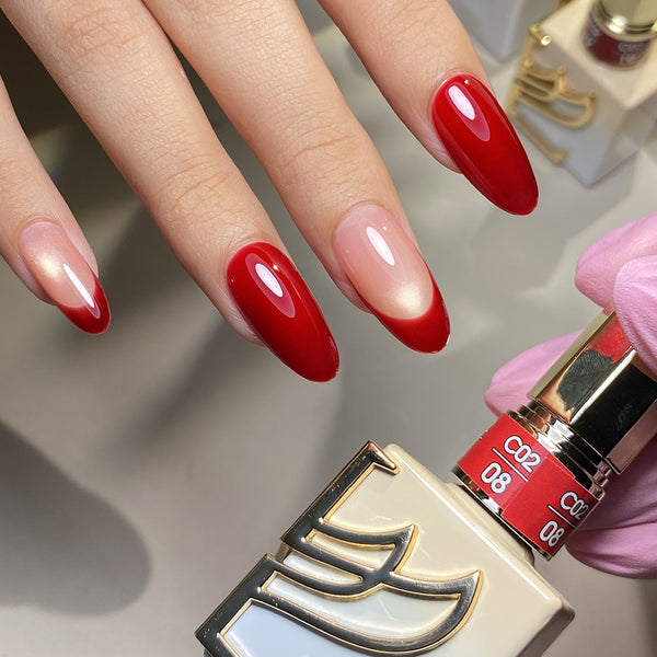 LAVIS C02 (Ver2) - 08 - Gel Polish 0.5 oz - Scarlet Bloom Collection