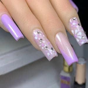 LDS Color Craze Gel Nail Polish - 231 Lilac Lust - 0.5oz