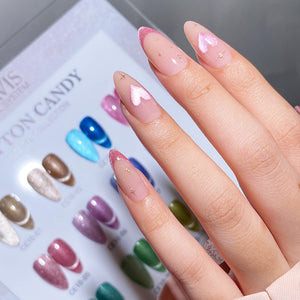 LAVIS 9D Cat Eyes CE10 - 11 (Ver1) - Gel Polish 0.5 oz -  Cotton Candy Collection