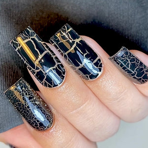 LAVIS Silver Crack Gel Base - 0.5 oz