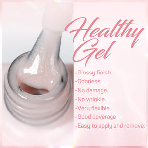 LAVIS Builder Gel In The Bottle - B08 Pink Glass - Gel Polish 15ml