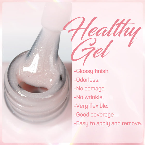 LAVIS Builder Gel In The Bottle - B04 Peach Please! - Gel Polish 15ml