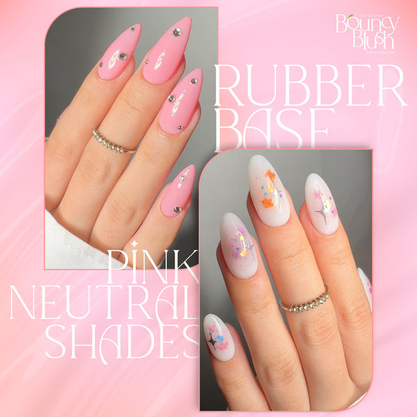 LDS Rubber Base Gel - RB-03 - GEL POLISH 0.5 OZ - Bouncy Blush Collection