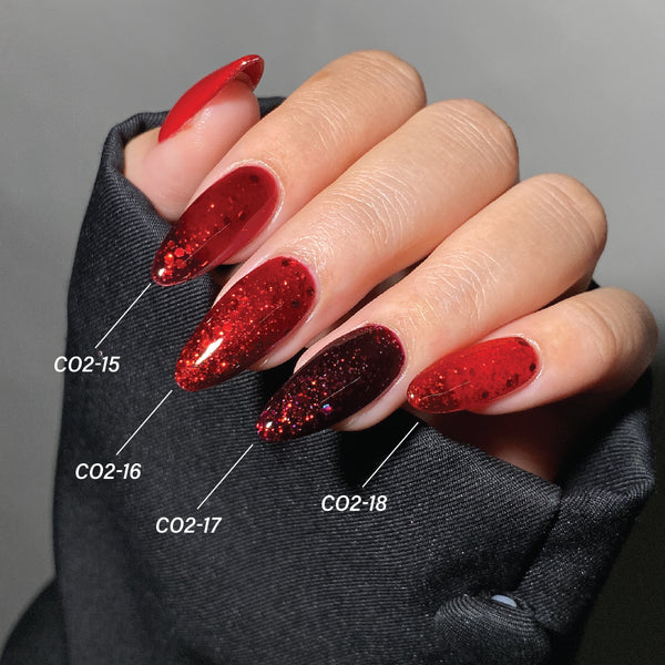 LAVIS C02 - 18 - Gel Polish 0.5 oz - Scarlet Bloom Collection