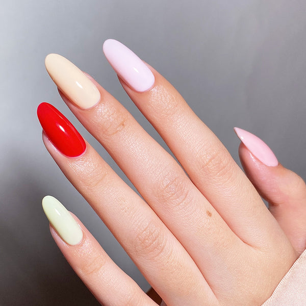 LDS Color Craze - Set 72 Colors - Gel Polish 0.5oz - Cupid's Garden Spring Collection