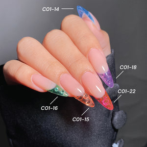 LAVIS C01 - 16 - Gel Polish 0.5 oz - Jelly Jamboree Collection