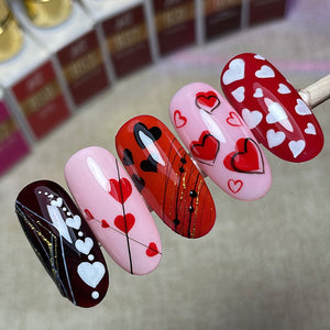 LDS Color Craze Gel Nail Polish - 863 Vixen's Velvet - 0.5oz