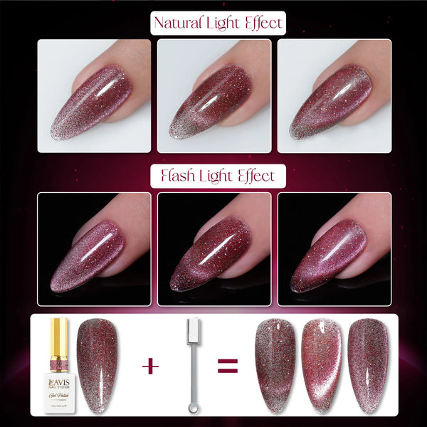 LAVIS Cat Eyes CE5 - 04 - Gel Polish 0.5 oz - Lucid Dream Collection