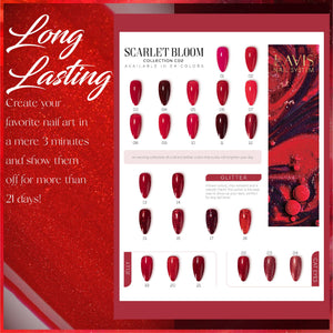 LAVIS C02 - 02 - Gel Polish 0.5 oz - Scarlet Bloom Collection by LAVIS NAILS sold by DTK Nail Supply