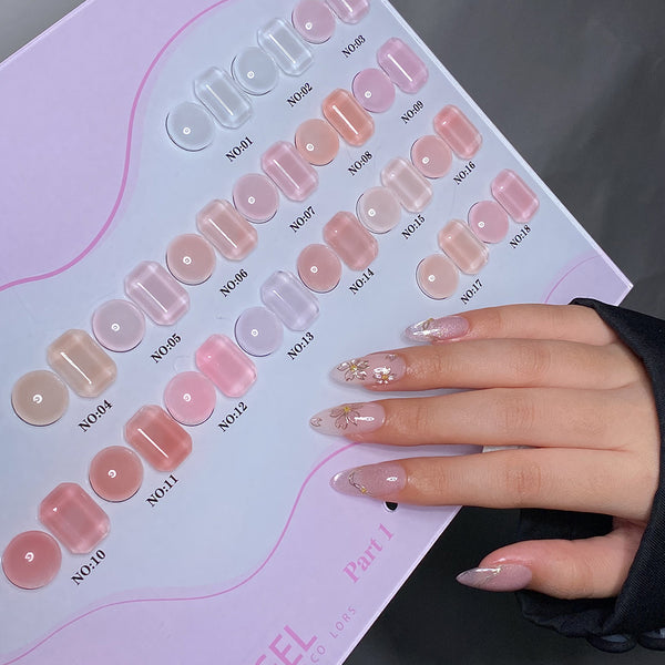 LAVIS Builder Gel In The Bottle (ver 2) - 02 Milky White - Gel Polish 0.5oz