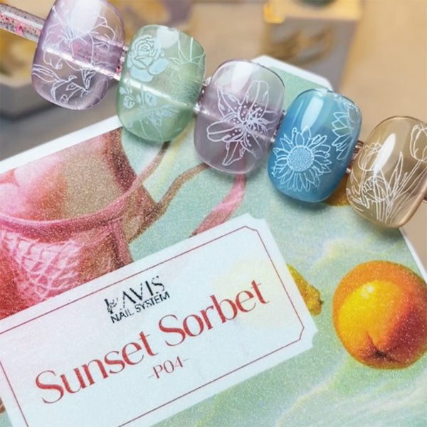 LAVIS Pat Pat Gel 04 - Sunset Sorbet