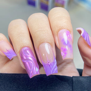 LDS Color Craze Gel Nail Polish - 797 Sassy Grape - 0.5oz