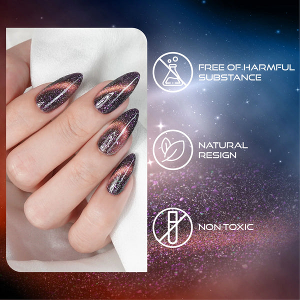 LAVIS Cat Eyes CE14 - 08 (Ver1) - Gel Polish 0.5 oz - Super Nova Collection