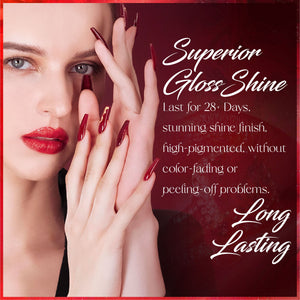 LAVIS C02 (Ver2) - 06 - Gel Polish 0.5 oz - Scarlet Bloom Collection