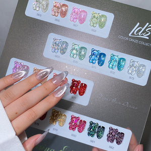 LDS Color Craze Gel Nail Polish - 969 Frostbite - 0.5oz