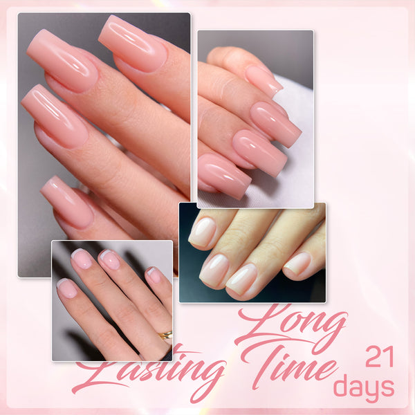 LAVIS Builder Gel In The Bottle - B04 Peach Please! - Gel Polish 15ml