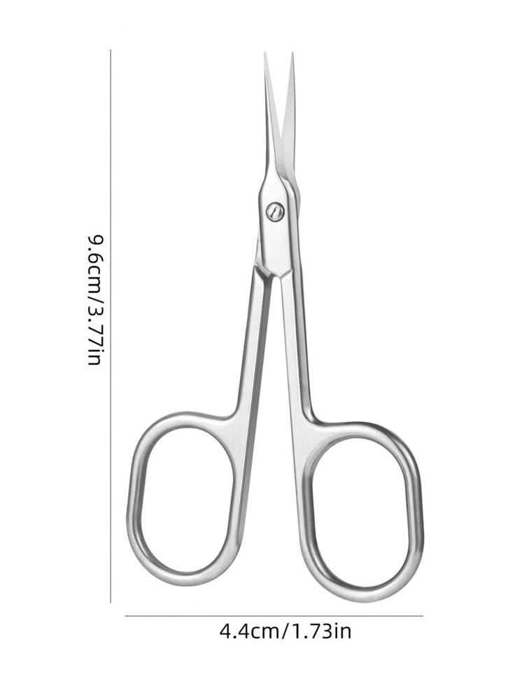 Ultra Fine Nail And Toenail Trimming Cuticle Scissors - Silver
