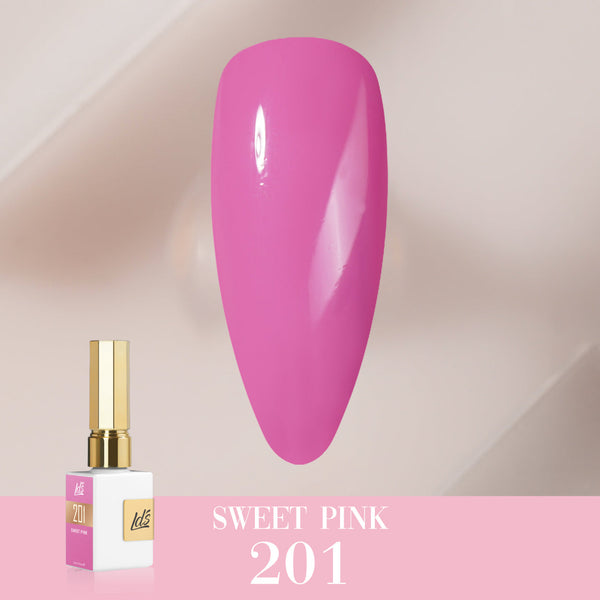  LDS Color Craze Gel Nail Polish - 201 Sweet Pink - 0.5oz by LDS COLOR CRAZE sold by DTK Nail Supply