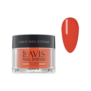 Lavis Acrylic Powder - 205 Cayenne Pepper - Orange Colors