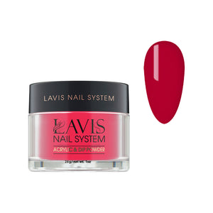 Lavis Acrylic Powder - 208 Burnt Red - Scarlet Colors