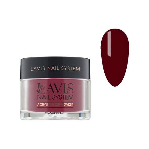 Lavis Acrylic Powder - 212 Luxurious Red - Crimson Colors