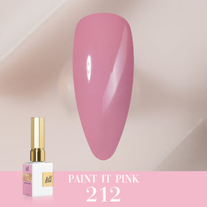  LDS Color Craze Gel Nail Polish - 212 Paint it Pink - 0.5oz by LDS COLOR CRAZE sold by DTK Nail Supply