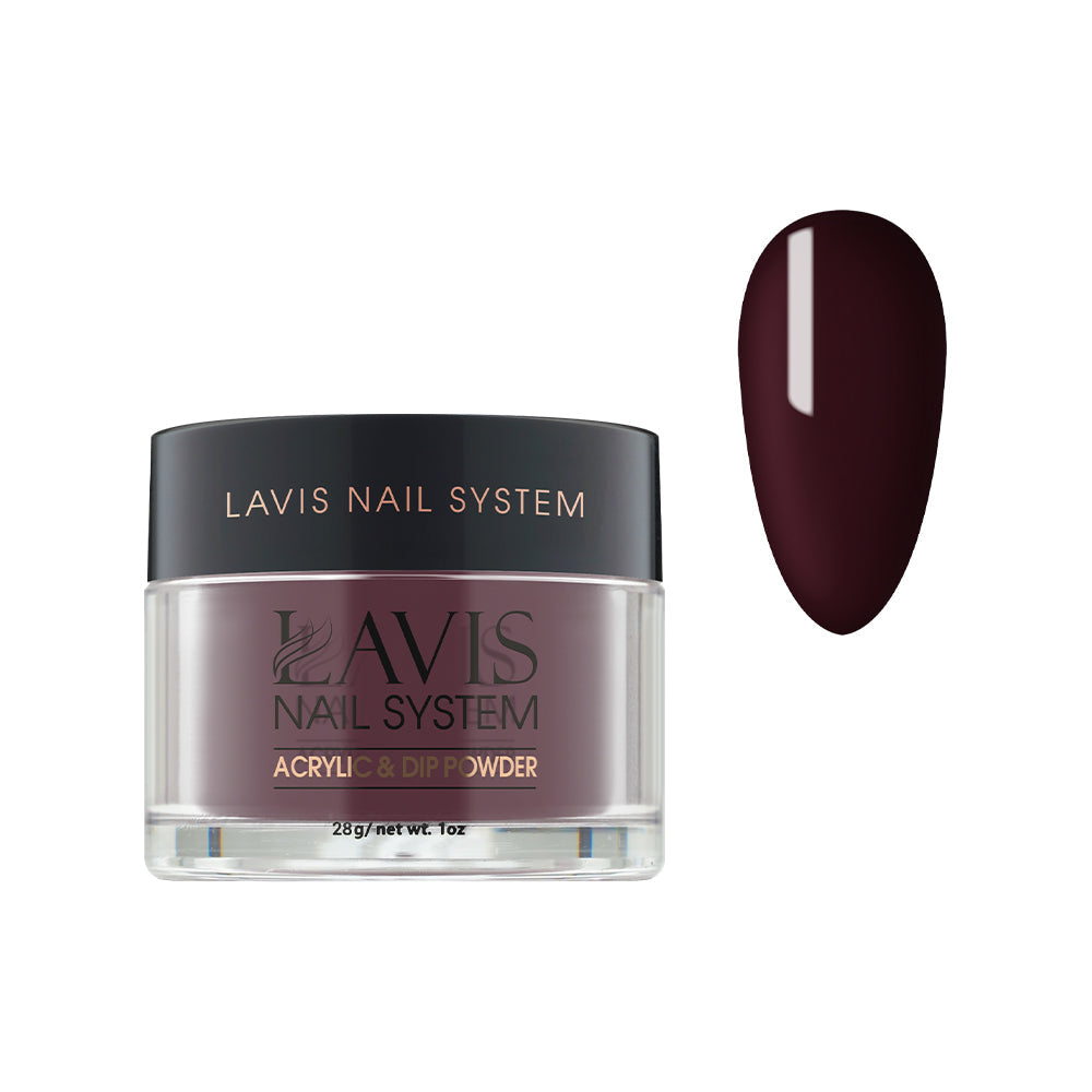 Lavis Acrylic Powder - 215 Merlot - Plum Colors