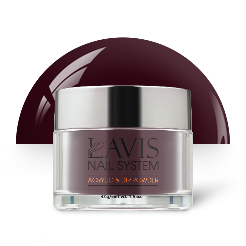 Lavis Acrylic Powder - 215 Merlot - Plum Colors