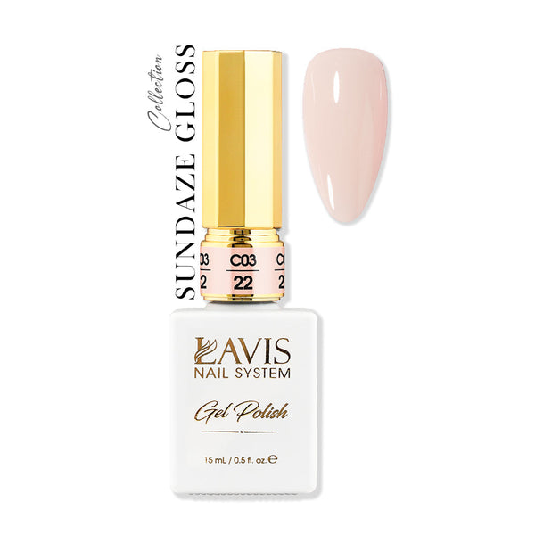 LAVIS C03 - 22 - Gel Polish 0.5 oz - Sundaze Gloss Collection by LAVIS NAILS sold by DTK Nail Supply