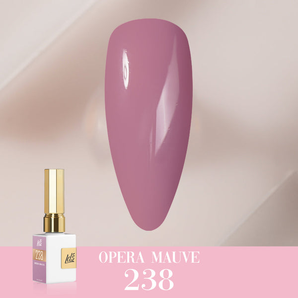 LDS Color Craze Collection - 238 Opera Mauve - Gel Polish 0.5oz