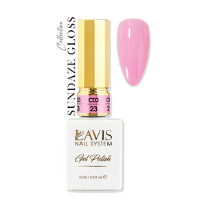 LAVIS C03 - 23 - Gel Polish 0.5 oz - Sundaze Gloss Collection by LAVIS NAILS sold by DTK Nail Supply