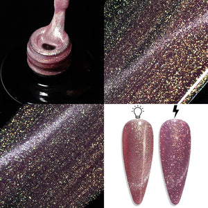 LDS 23 - Gel Polish 0.5 oz - Pearl Veil Cat Eyes