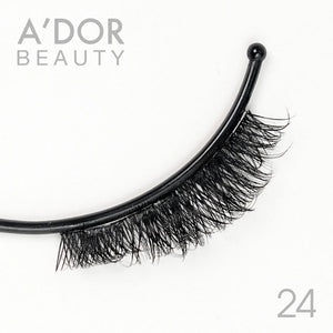 A’dor Beauty Eyelash thick & Volume box number 24